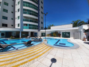 Apartamento com varanda gourmet e churrasqueira Caldas Nova